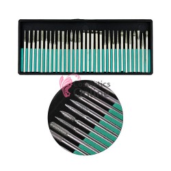 Capete pentru freza 30 bucati Molylac 32206